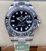 ARF Replica Rolex Oyster GMT-Master II new 2024 Black-Grey Ceramic Bezel 40mm Watch